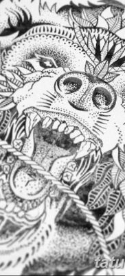 szkice tatuażu dotwork dla mężczyzn 09.03.2019 №002 - szkice tatuażu -