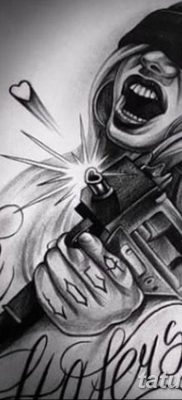 Szkice tatuażu Chicano dla mężczyzn 03.09.2019 №013 - szkice tatuażu -