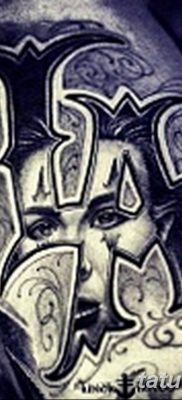 Szkice tatuażu Chicano dla mężczyzn 03.09.2019 №054 - szkice tatuażu -