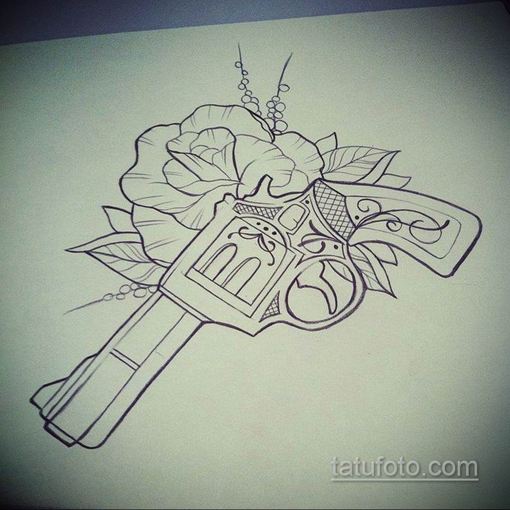 példa egy egyszerű tetoválási vázlatra egy lánynak 2019.09.15. №019 - vázlat az egyszerűséghez -