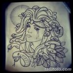 fotó vázlat a tetoválásról Aphrodité istennő 2018. 05. 01. -től №004 - vázlat Aphrodité -