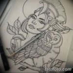 fotó vázlat a tetoválásról Aphrodité istennő 2018. 05. 01. -től №005 - vázlat Aphrodité -