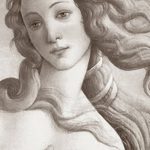 fotó vázlat a tetoválásról Aphrodité istennő 2018. 05. 01. -től №074 - vázlat Aphrodité -