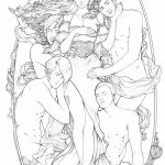 fotó vázlat a tetoválásról Aphrodité istennő 2018. 05. 01. -től №076 - vázlat Aphrodité -