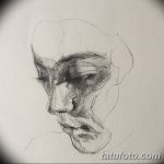 fotó vázlat Aphrodite tetováló istennőről 2018.05.01 №090 - vázlat Aphrodite -