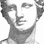 fotó vázlat tetoválásról Aphrodité istennő 2018. 05. 01. -től №094 - vázlat Aphrodité -