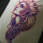 fotó vázlat tetoválásról Aphrodité istennő 2018. 05. 01. -től №098 - vázlat Aphrodité -