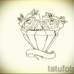 Gyémánttetoválás vázlatai - 19. példa