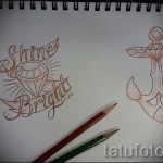 Gyémánttetoválás vázlatai - 23. példa