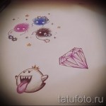 Gyémánttetoválás vázlatai - 28. példa