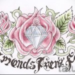 Gyémánttetoválás vázlatai - 29. példa