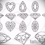 Gyémánttetoválás vázlatai - 30. példa