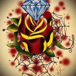 Gyémánttetoválás vázlatai - 31. példa