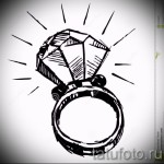 Gyémánttetoválás vázlatai - 34. példa