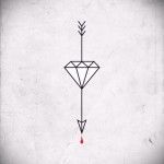 Gyémánttetoválás vázlatai - 36. példa