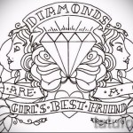 Gyémánttetoválás vázlatai - 43. példa