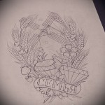 Gyémánttetoválás vázlatai - 44. példa