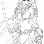 fotó vázlat egy tetováló amazonról, 2018. 05. 01. №021 - tetováló amazon vázlata -