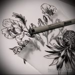 A PINEAPPLE tetoválás vázlatának tesztverziója - a rajz alkalmas ananász tetoválásra az ujján