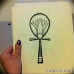 fotó Vázlat az ankh tetoválásról 2018.04.27 -én №039 - Ankh tetoválás vázlatai -