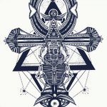 fotó Vázlat az ankh tetoválásról, dátum: 2018.04.27., 007 - Ankh tetoválás vázlatai -