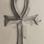 fotó Vázlat az ankh tetoválásról, 2018.04.27. №015 - Ankh tetoválás vázlatai -