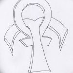 fotó Vázlat az ankh tetoválásról 2018.04.27 -én №017 - Ankh tetoválás vázlatai -