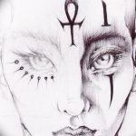 fotó Vázlat az ankh tetoválásról 2018.04.27. №022 - Ankh tetoválás vázlatai -