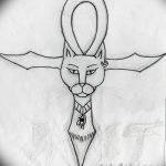 fotó Vázlat az ankh tetoválásról 2018.04.27 -én №032 - Ankh tetoválás vázlatai -