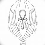fotó Vázlat az ankh tetoválásról 2018.04.27 -én №037 - Ankh tetoválás vázlatai -