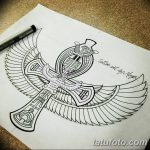 fotó Vázlat az ankh tetoválásról 2018.04.27 -én №045 - Ankh tetoválás vázlatai -