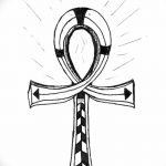 fotó Vázlat az ankh tetoválásról 2018.04.27 -én №046 - Ankh tetoválás vázlatai -