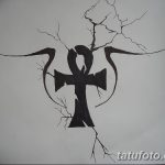 fotó Vázlat az ankh tetoválásról 2018.04.27 -én №060 - Ankh tetoválás vázlatai -