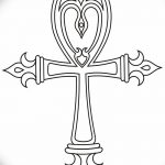 fotó Vázlat az ankh tetoválásról 2018.04.27 -én №061 - Ankh tetoválás vázlatai -