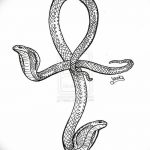 fotó Vázlat az ankh tetoválásról 2018.04.27 -én №066 - Ankh tetoválás vázlatai -