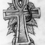 fotó Vázlat az ankh tetoválásról 2018.04.27 -én №068 - Ankh tetoválás vázlatai -