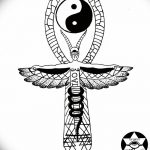 fotó Vázlat az ankh tetoválásról 2018.04.27 -én №072 - Ankh tetoválás vázlatai -