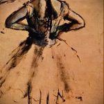 Példa egy stílusos vázlatra egy balerinával készült tetováláshoz - észrevehető ötlet létrehozása a tetováláshoz