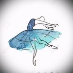 Érdekes vázlat javasolása egy balerinával készült tetováláshoz - szokatlan ötlet létrehozása a tetováláshoz