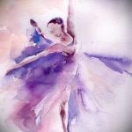 Stílusos vázlat javasolása egy balerinával készült tetováláshoz - szokatlan ötlet létrehozása a tetováláshoz