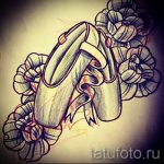 Érdekes vázlat javasolása egy balerinával készült tetováláshoz - szokatlan ötlet létrehozása a tetováláshoz