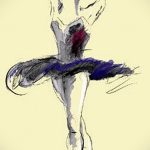 A szokatlan vázlat változata egy balerinával készült tetováláshoz - eredeti ötlet létrehozása a tetováláshoz