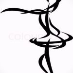 Egy nem szabványos vázlat változata egy balerinával készült tetováláshoz - észrevehető ötlet létrehozása a tetováláshoz