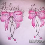 íj tetoválás vázlat # 671 a minta klassz változata, amely sikeresen használható az íjak átalakítására és felhelyezésére a lábakra tetoválásként