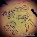 vázlat a 780 -as számú tetováló íjról - a rajz exkluzív változata, amely jól használható revízióhoz és íj rajzolásához a hasra tetoválásként