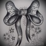 íj tetoválás vázlata a 806 -os számmal - a rajz hűvös változata, amely sikeresen használható az íjak finomítására és felhelyezésére a lábakra tetoválásként