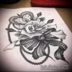 íj tetoválás vázlat # 648 a minta klassz változata, amely sikeresen használható az íjak átalakítására és felhelyezésére a combokra tetoválásként