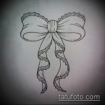 íj tetoválás vázlat # 93 a minta érdekes változata, amely jól használható feldolgozásra és íjként történő alkalmazásra a tetoválás fenekén