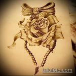 íj tetoválás vázlat # 85 - a minta exkluzív változata, amely könnyen használható átalakításra és tetoválásként meghajolásra a combokon