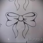 vázlat a 821 -es számú tetováló íjról - a minta érdekes változata, amely sikeresen használható változtatásra és tetoválásra a hátán